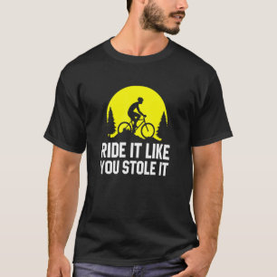 Het lijkt alsof je het MTB-fietsengebergte tegenho T-shirt
