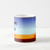 Het lijkt alsof je het tegenhoudt. koffiemok (Center)