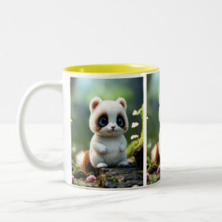 Het lijkt alsof je op zoek bent naar informatie of tweekleurige koffiemok