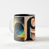 Het lijkt alsof je op zoek bent naar informatie of tweekleurige koffiemok (Voorkant links)