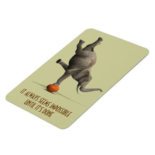 Het lijkt altijd onmogelijk tot het is gedaan magneet (Linkerzijde)