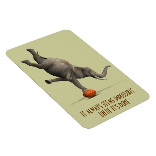 Het lijkt altijd onmogelijk tot het is gedaan magneet (Rechterzijde)