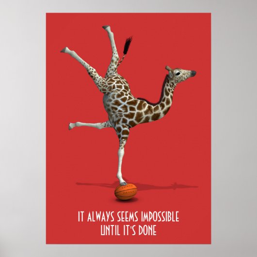 Het lijkt altijd onmogelijk tot het Slogan heeft g Poster (Voorkant)