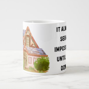 'Het lijkt altijd onmogelijk totdat het gedaan is' Grote Koffiekop