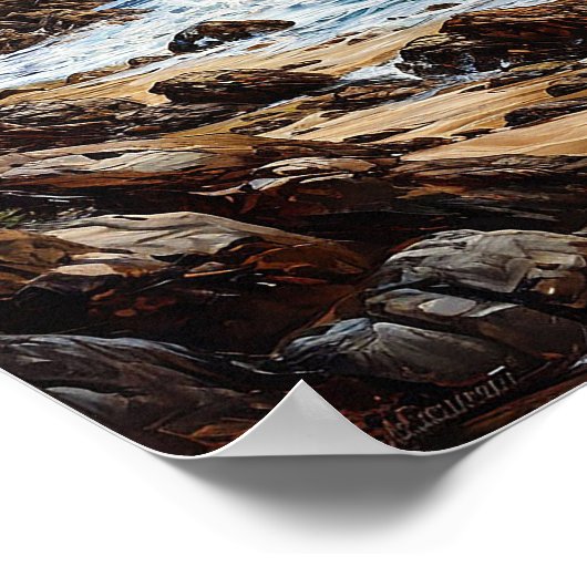 Het lijkt altijd onmogelijk totdat het gedaan is poster (Hoek)