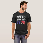 Het lijkt erop dat het 1776 4e juli Fireworks Dire T-shirt (Voorkant volledig)