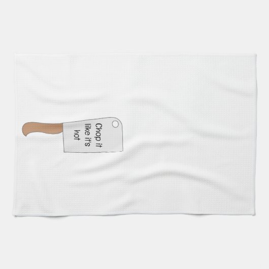 Het lijkt erop dat het heet keukenhanddoek is (Horizontaal)