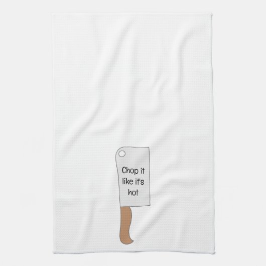 Het lijkt erop dat het heet keukenhanddoek is (Verticaal)