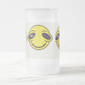 Het lijkt erop dat je vraagt naar een "bekertitel" matglas bierpul (Center)