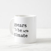 Het lijkt legitiem te zijn koffiemok (Voorkant links)