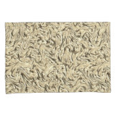 Het lijkt op een wand met een textuur in beige tin kussensloop (Voorkant-Rechts)