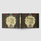Het lijst heeft een weelderig design gastenboek (Volledig)