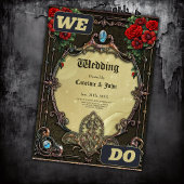 Het lijst heeft een weelderig design kaart