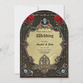 Het lijst heeft een weelderig design kaart