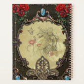 Het lijst heeft een weelderig design planner (Achterkant)