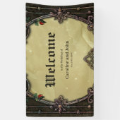 Het lijst heeft een weelderig design spandoek (Verticaal)