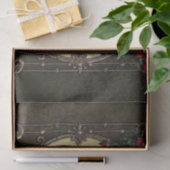 Het lijst heeft een weelderig design tissuepapier (Geschenk)