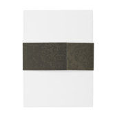 Het lijst heeft een weelderig design uitnodigingen wikkel (Achterkant Voorbeeld)