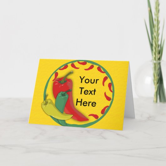 Het Lijst van de Cirkel van de Groep van de Peper Kaart (Voorkant)