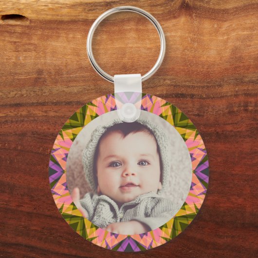 Het Lijst van de Foto van de Grootouder van de Her Sleutelhanger (Voorkant)