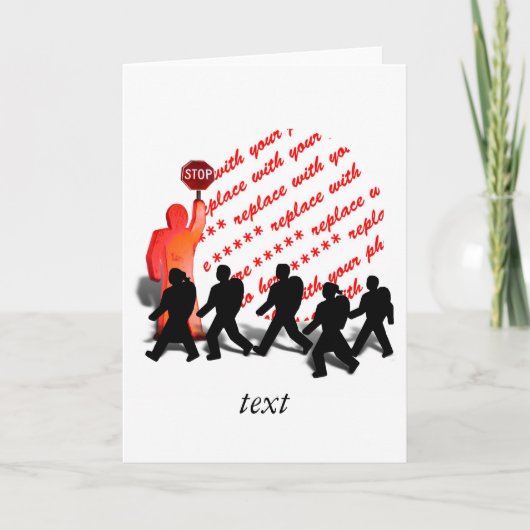 Het Lijst van de Foto van de Oversteekplaats Kaart (Voorkant)