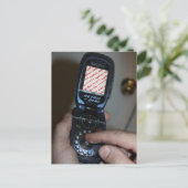 Het Lijst van de Foto van de Telefoon van de Inbel Briefkaart (Staand voorkant)