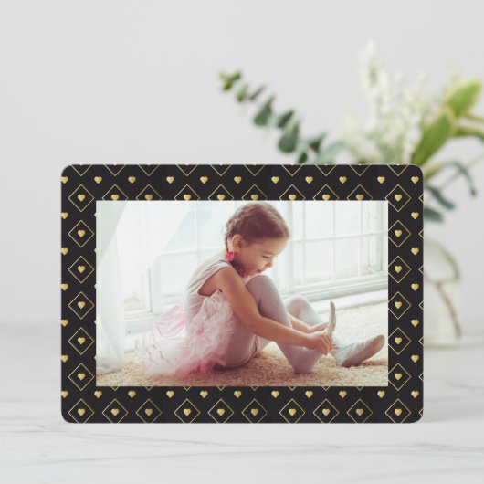 Het Lijst van de Foto van het liefje Kaart (Staand voorkant)