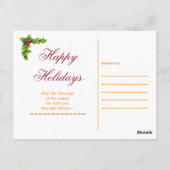 Het Lijst van de Foto van het venster van het Fake Briefkaart (Achterkant)