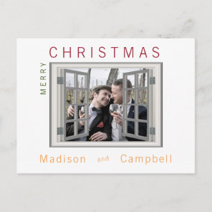 Het Lijst van de Foto van het venster van het Fake Briefkaart