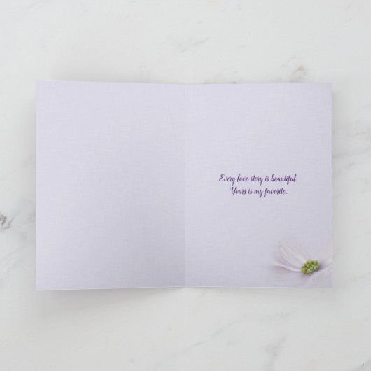 Het lijst van de Foto van het viooltje voor Kaart (Binnen)