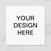 Het lijst van de Mock omhoog, de mockup van het af Contactkaartje (Achterkant)