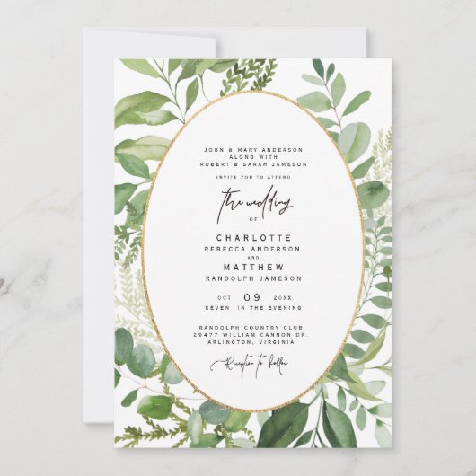 Het Lijst van de sloop beide plaatst de Uitnodigin Kaart (Voorkant)