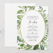 Het Lijst van de sloop beide plaatst de Uitnodigin Kaart (Voorkant / Achterkant)