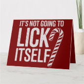 Het Likt Zichzelf Niet Grappig Beledigend Sarcasme Kaart (Voorkant)