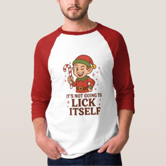 Het Likt Zichzelf Niet Raglan T-Shirt