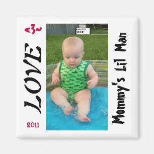 HET LIL MAN MAGNET MONSTER VAN MOMMY