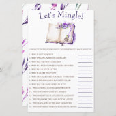 Het lila Nieuwe Hoofdstuk begint Laten we Mingle!  (Voorkant / Achterkant)