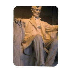 Het Lincoln Memorial in Washington DC. Magneet