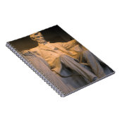 Het Lincoln Memorial in Washington DC. Notitieboek (Rechterzijde)