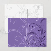 Het lineaire Briefkaart van de Dans (Voorkant / Achterkant)