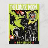 Het lineaire Briefkaart van de Maan (Voorkant)