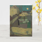 Het linnen drogen, of Moonrise bij de Priory: Blan Kaart (Gele Bloem)