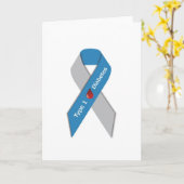 Het Lint van de Voorlichting van de Diabetes van Kaart (Gele Bloem)