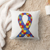 Het Lint van de Voorlichting van het autisme Kussen (Deken)