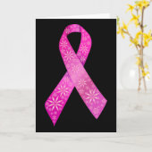 Het Lint van Kanker van de borst Kaart (Gele Bloem)