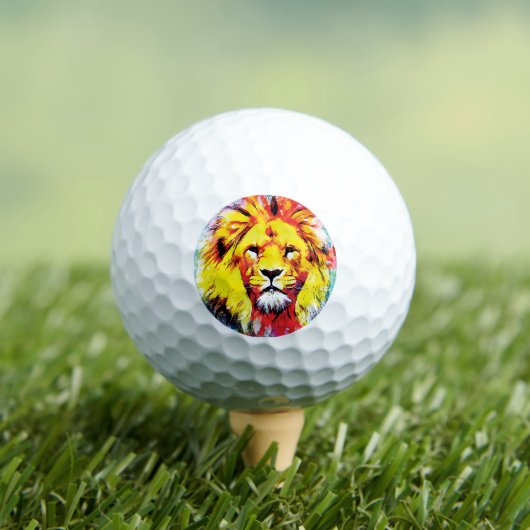 Het Lion Face Golfballen (Insitu Shirt)