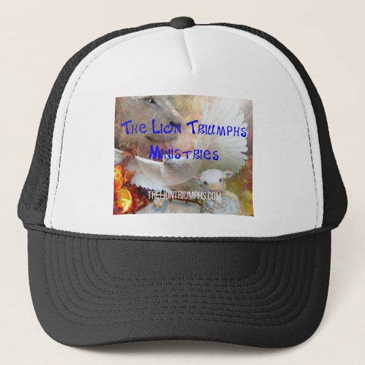 Het Lion Triumphs Ministries Pet (Voorkant)