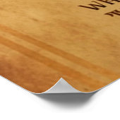 Het litanie tegen angst v2 poster (Hoek)