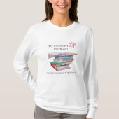 Het Literary Life Lange Mugle T-shirt (Voorkant)