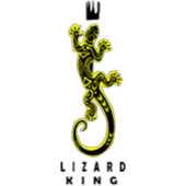 het "Lizard King Design" op T-shirt